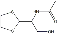 N-[1-(1,3-Dithiolan-2-yl)-2-hydroxyethyl]acetamide