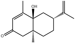 (4aS)-4a,5,6,7,8,8a-Hexahydro-4aβ-hydroxy-6α-isopropenyl-4,8aα-dimethylnaphthalene-2(1H)-one