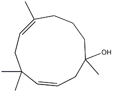 [3E,7E,(-)]-1,5,5,8-Tetramethyl-3,7-cycloundecadiene-1-ol