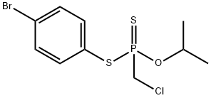 (Chloromethyl)phosphonodithioic acid S-(p-bromophenyl)O-isopropyl ester