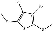 3,4-Dibromo-2,5-bis(methylthio)thiophene