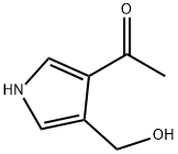 Ethanone, 1-[4-(hydroxymethyl)-1H-pyrrol-3-yl]- (9CI)