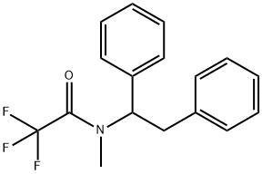 N-Methyl-N-(1,2-diphenylethyl)trifluoroacetamide