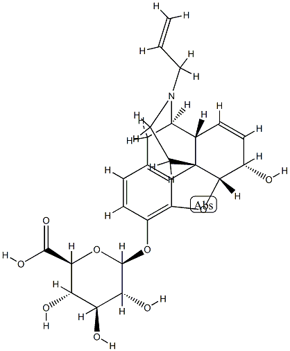 7,8-Didehydro-4,5α-epoxy-6α-hydroxy-17-(2-propenyl)morphinan-3-yl β-D-glucopyranosiduronic acid