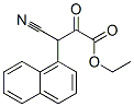 ethyl 3-cyano-3-naphthalen-1-yl-2-oxo-propanoate