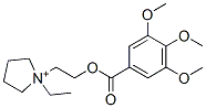 1-Ethyl-1-[2-[(3,4,5-trimethoxybenzoyl)oxy]ethyl]pyrrolidinium