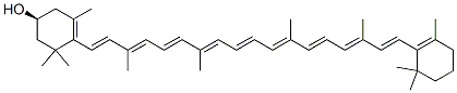 (1S)-3,5,5-trimethyl-4-[(1E,3E,5E,7E,9E,11E,13E,15E,17E)-3,7,12,16-tetramethyl-18-(2,6,6-trimethyl-1-cyclohexenyl)octadeca-1,3,5,7,9,11,13,15,17-nonaenyl]cyclohex-3-en-1-ol