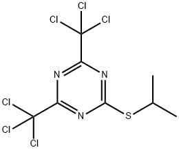2-[(1-Methylethyl)thio]-4,6-bis(trichloromethyl)-1,3,5-triazine