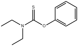 Carbamothioic  acid,  diethyl-,  O-phenyl  ester  (9CI)