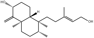 [2R,4aβ]-Decahydro-5β-[(E)-5-hydroxy-3-methyl-3-pentenyl]-5,6α,8aα-trimethyl-1-methylenenaphthalen-2α-ol