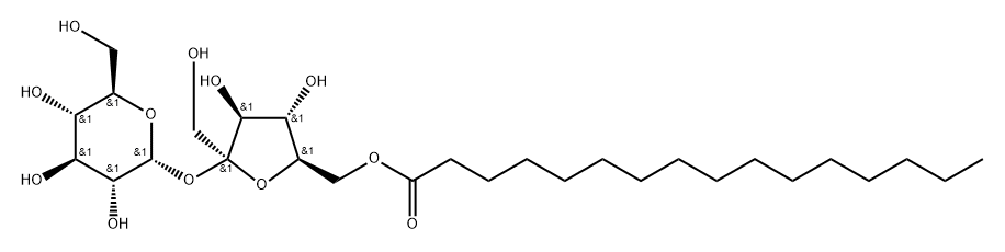 6-O-(1-氧代十六烷基)-BETA-D-呋喃果糖基 ALPHA-D-吡喃葡萄糖苷