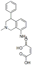 1,2,3,4-tetrahydro-2-methyl-4-phenylisoquinolin-8-amine maleate