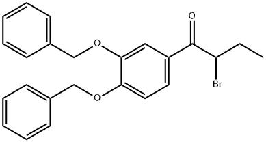 rac 1-[3,4-(Dibenzyloxy)phenyl]-2-bromo-1-butanone
