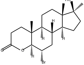6α-Bromo-17β-hydroxy-17α-methyl-4-oxa-5α-androstan-3-one