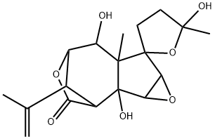 (-)-4,5,1'a,1'b,5',6',6'a,7'a-Octahydro-1'b,5,6'-trihydroxy-5,6'a-dimethyl-8'-(1-methylethenyl)spiro[furan-2(3H),7'-[2,5]methano[7H]oxireno[3,4]cyclopent[1,2-d]oxepin]-3'(2'H)-one