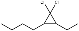 1-(2,2-Dichloro-3-ethylcyclopropyl)butane