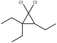 1,1-Dichloro-2,2,3-triethylcyclopropane