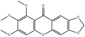 7,8,9-Trimethoxy-10H-1,3-dioxolo[4,5-b]xanthen-10-one