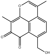 5-Hydroxymethyl-3,9-dimethylnaphtho[1,8-bc]pyran-7,8-dione