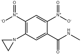 N-Methyl-2,4-dinitro-5-(1-aziridinyl)benzamide