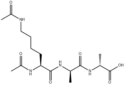 乙酰基-赖氨酰(乙酰基)-D-丙氨酰-D-丙氨酸