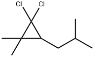 1,1-Dichloro-2,2-dimethyl-3-isobutylcyclopropane