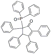 5-(Diphenylphosphinyl)-2,3,4,5-tetraphenyl-2-cyclopenten-1-one