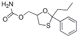 2-Phenyl-2-propyl-1,3-oxathiolane-5-methanol carbamate
