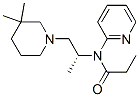 N-[[R,(-)]-2-(3,3-Dimethylpiperidino)-1-methylethyl]-N-(2-pyridyl)propionamide