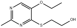 2-[(5-Ethoxy-2-methyl-4-pyrimidinyl)thio]ethanol