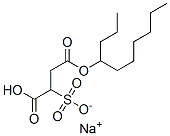 sodium 4-decyl hydrogen sulphonatosuccinate