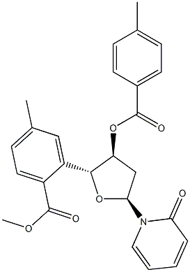 1-[3-O,5-O-Bis(4-methylbenzoyl)-2-deoxy-α-D-erythro-pentofuranosyl]-2(1H)-pyridinone
