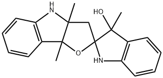 1',3,3',3a,4,8b-Hexahydro-3',3a,8b-trimethylspiro[2H-furo[3,2-b]indole-2,2'-[2H]indol]-3'-ol