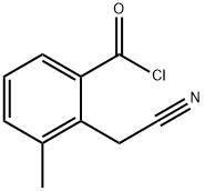 Benzoyl chloride, 2-(cyanomethyl)-3-methyl- (8CI)