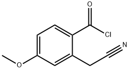p-Anisoyl chloride, 2-(cyanomethyl)- (8CI)