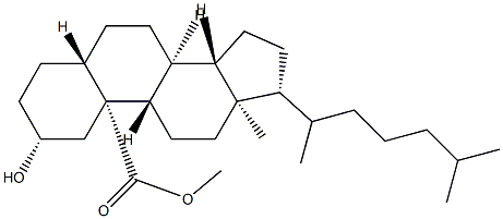 2α-Hydroxy-5α-cholestan-19-oic acid methyl ester