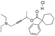 5-diethylaminopent-3-yn-2-yl 1-phenylcyclohexane-1-carboxylate hydrochloride