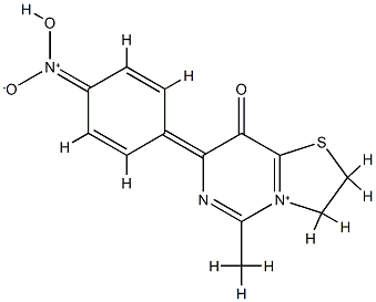 2,3-Dihydro-5-methyl-7-(4-nitrophenyl)-8-oxylatothiazolo[3,2-c]pyrimidin-4-ium