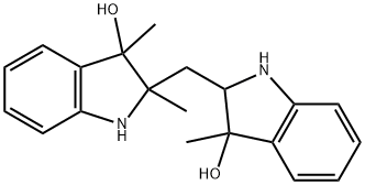 2,3,3'-Trimethyl[2,2'-methylenebis(3-indolinol)]
