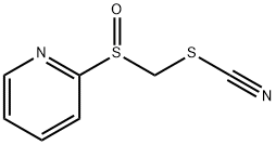 Thiocyanic acid, (2-pyridylsulfinyl)methyl ester (8CI)