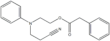 2-((2-cyanoethyl)(phenyl)amino)ethyl 2-phenylacetate