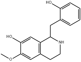 1,2,3,4-Tetrahydro-6-methoxy-1-salicyl-7-isoquinolinol