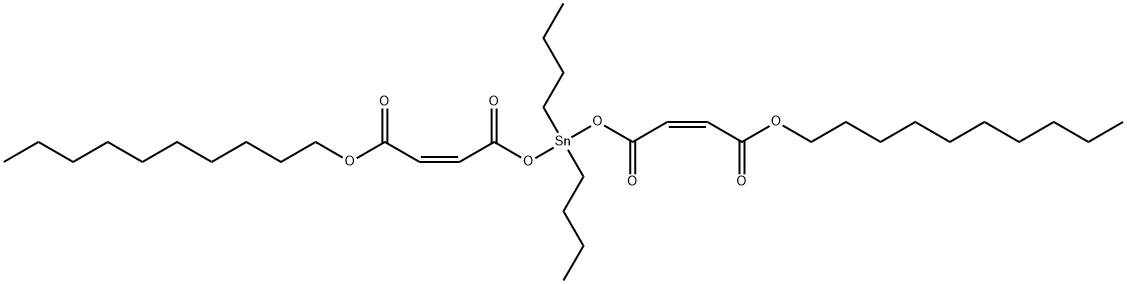 decyl (Z,Z)-6,6-dibutyl-4,8,11-trioxo-5,7,12-trioxa-6-stannadocosa-2,9-dienoate