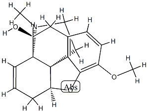 (13β,14β)-7,8-Didehydro-4,5α-epoxy-3-methoxy-17-methylhasubanan-9α-ol