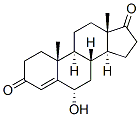 Androst-4-ene-3,17-dione, 6-hydroxy-, (6.alpha.)-