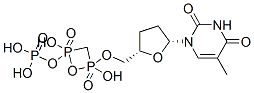 alpha,beta-methylenedeoxythymidine 5'-triphosphate