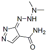 3-(dimethylaminohydrazinylidene)pyrazole-4-carboxamide