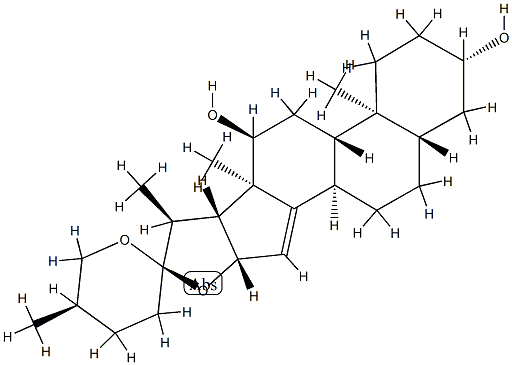 (25R)-5α-Spirost-14-ene-3β,12α-diol