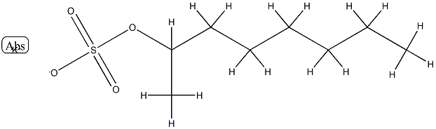 (+)-Sulfuric acid 1-methylheptyl=potassium salt