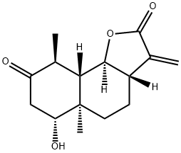 (3aS,9aβ,9bα)-Octahydro-6α-hydroxy-5aα,9β-dimethyl-3-methylenenaphtho[1,2-b]furan-2,8(3H,4H)-dione